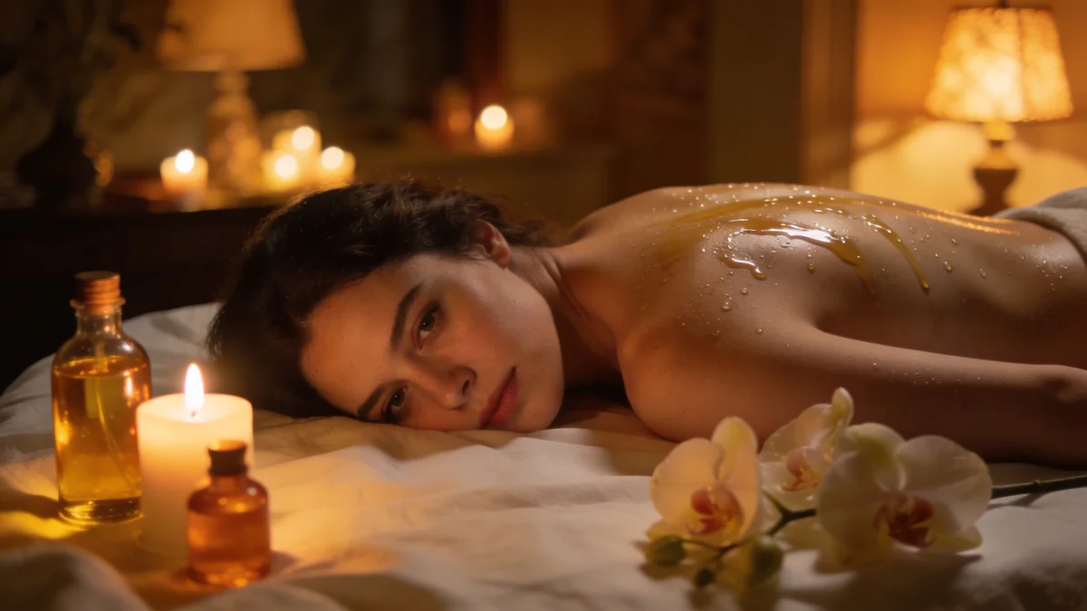 Zmysłowy masaż po zmaganiach siłowni